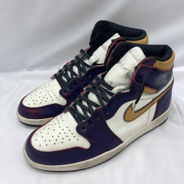【中古】NIKE AIR JORDAN 1 Hight パープル CD6578-507 サイズ27.5cm ナイキ[240019516742]