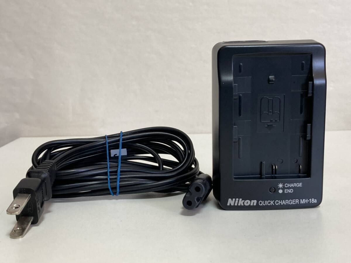 Nikon 純正 MH-18a クイックチャージャー 充電器 ニコン EN-EL3 EN-EL3a 用 バッテリーチャージャー