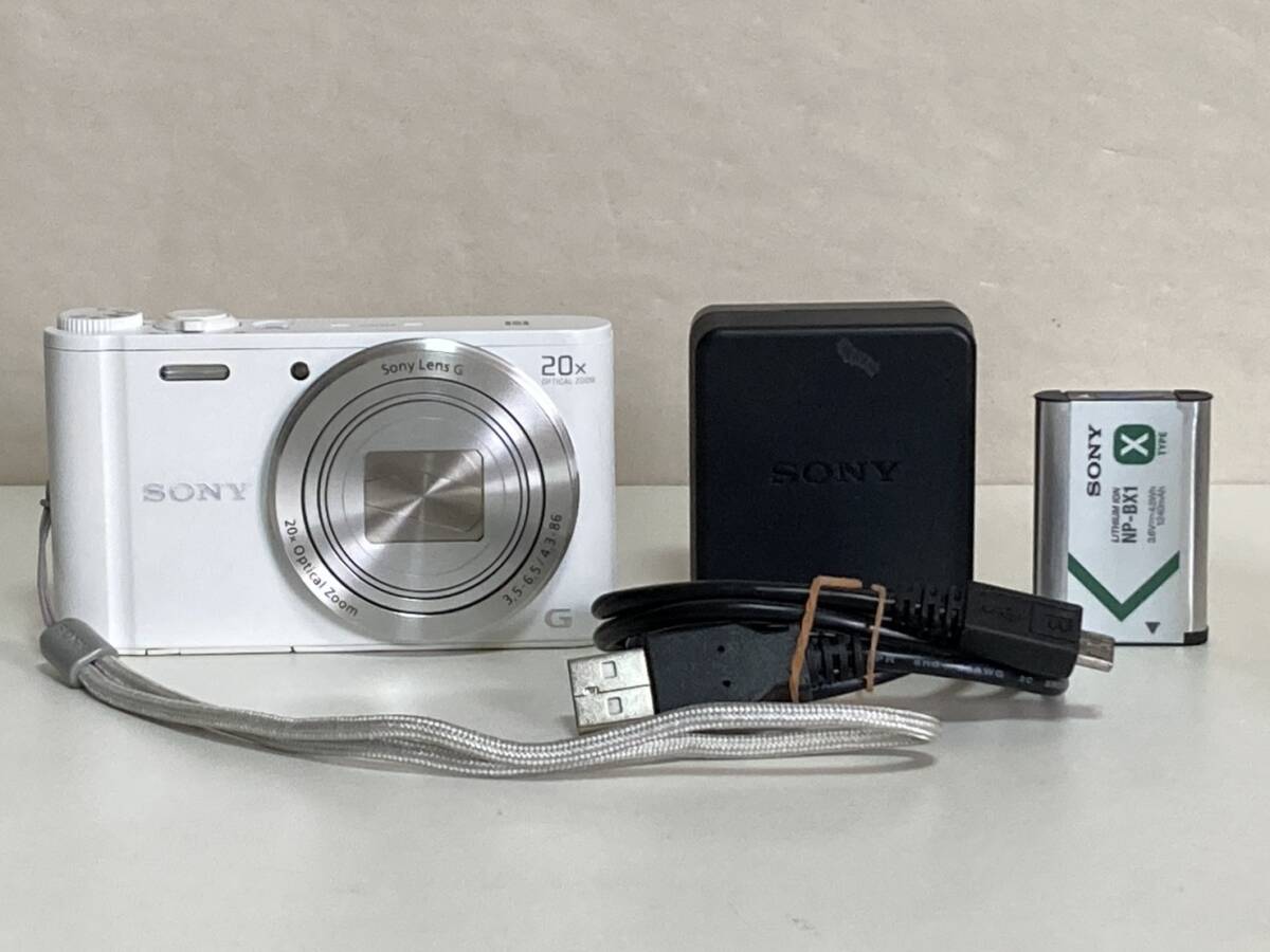 SONY サイバーショット DSC-WX350 コンパクトデジタルカメラ ソニー Cyber-shot コンデジ デジタルカメラ デジカメ ホワイト 白