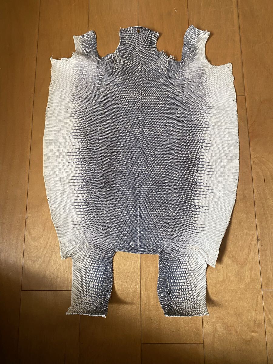 リングマークトカゲ トカゲ革 リザード ミズオオトカゲ ビリヤード グリップ 革 ビリヤード用グリップ ナチュラル　