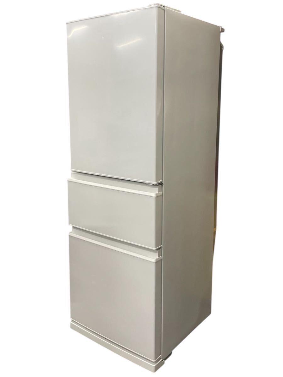 ノンフロン冷凍冷蔵庫 三菱 MR-C33H-W 2022年製 容量330L 3ドア 冷凍冷蔵庫
