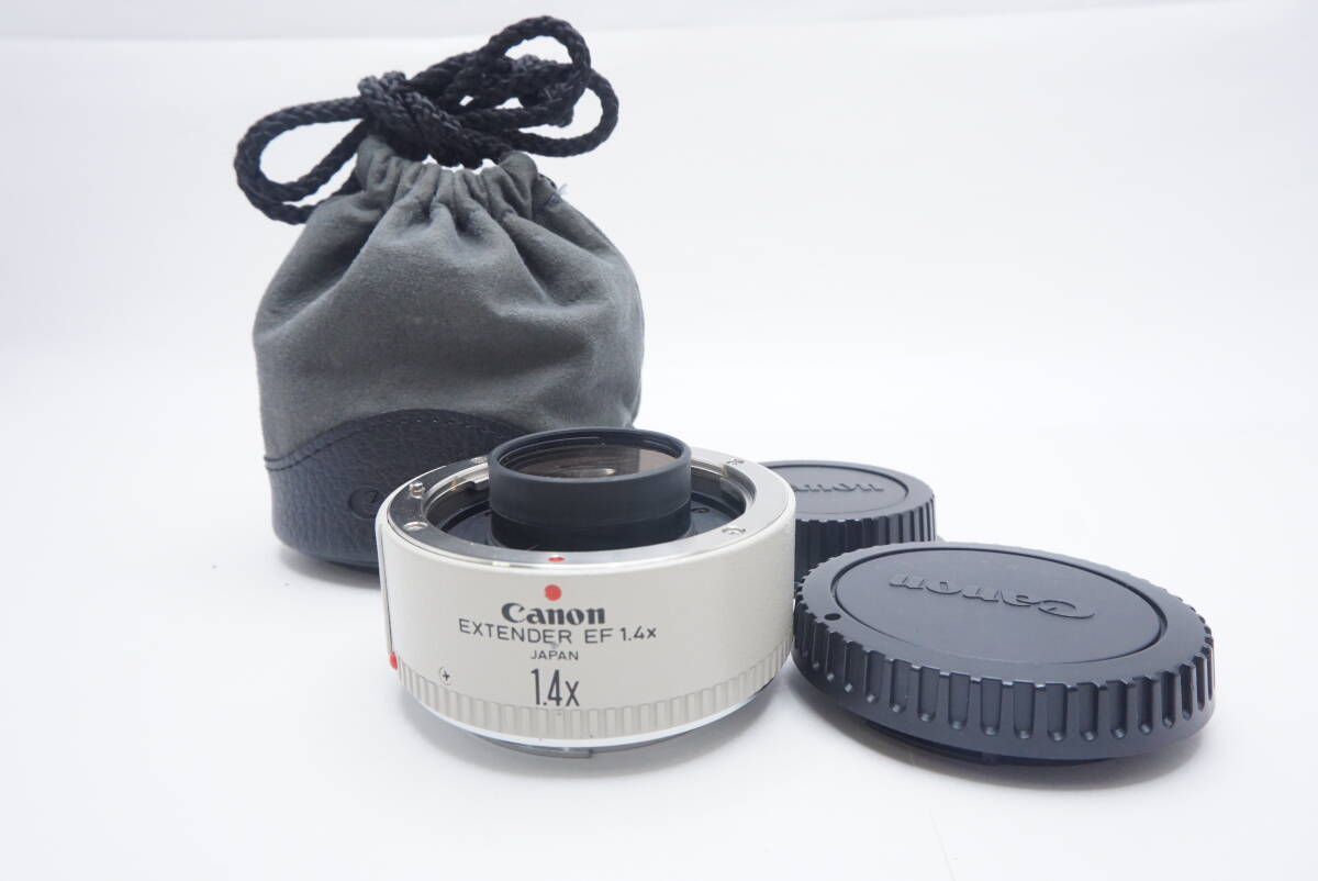 ○Canon キャノン EXTENDER EF1.4×（前後キャップ,ケース付）