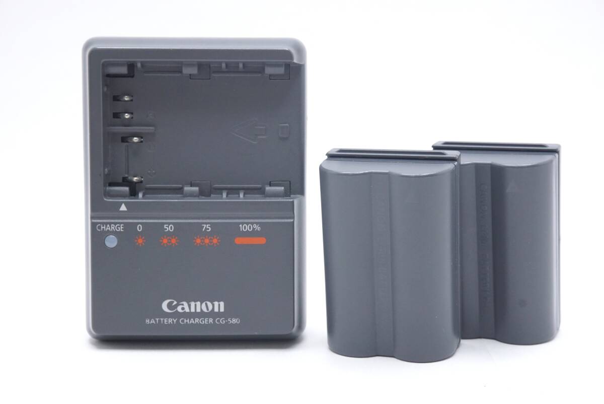 ▽Canon キャノン CG-580 / BATTERY PACK BP-511A 純正バッテリーチャージャー・バッテリー2個セット