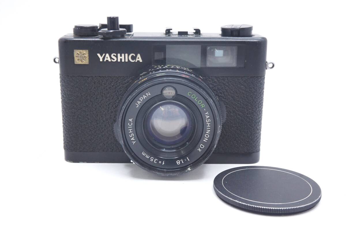 ▽YASHICA ヤシカ ELECTRO 35 CC コンパクトフィルムカメラ (レンズキャップ付)