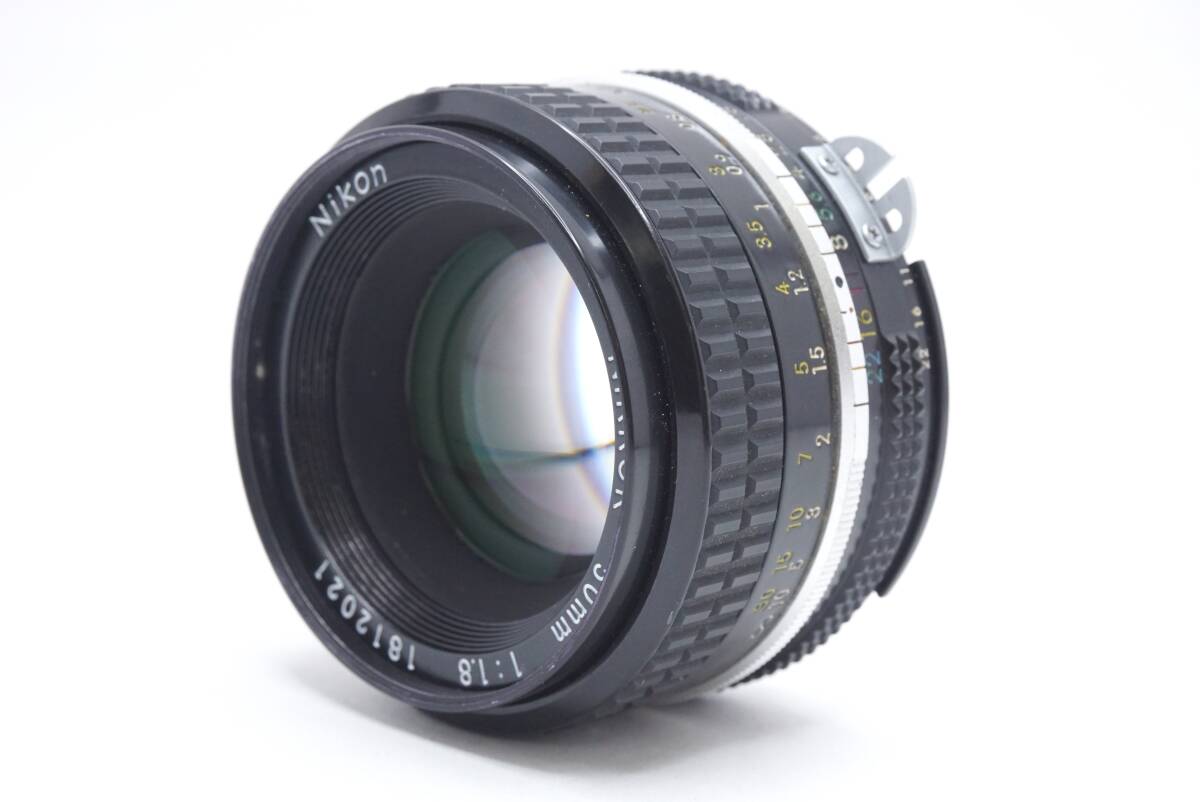 ▽Nikon ニコン Ai NIKKOR 50mm F1.8 訳あり