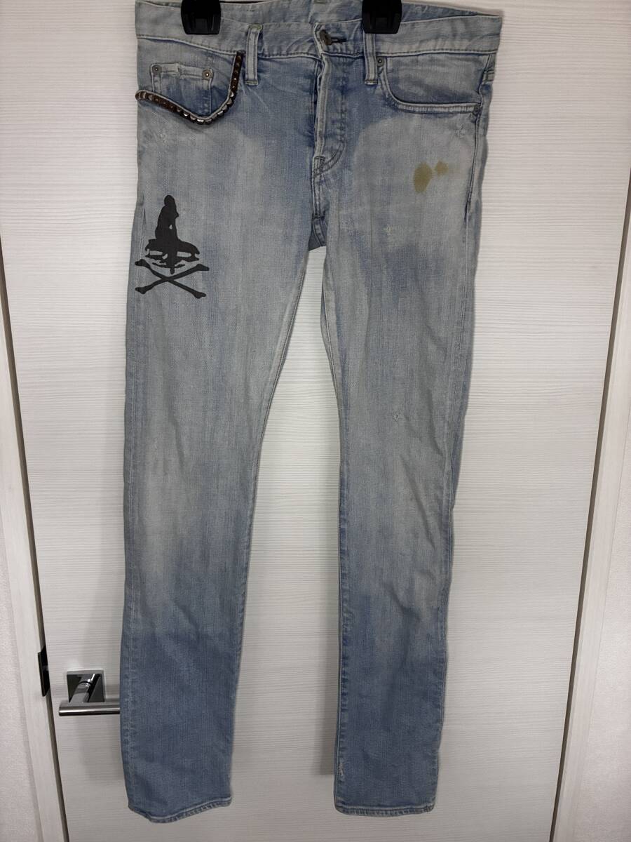 HYSTERIC GLAMOUR ヒステリックグラマー ビクセンガール プリントデニム W30