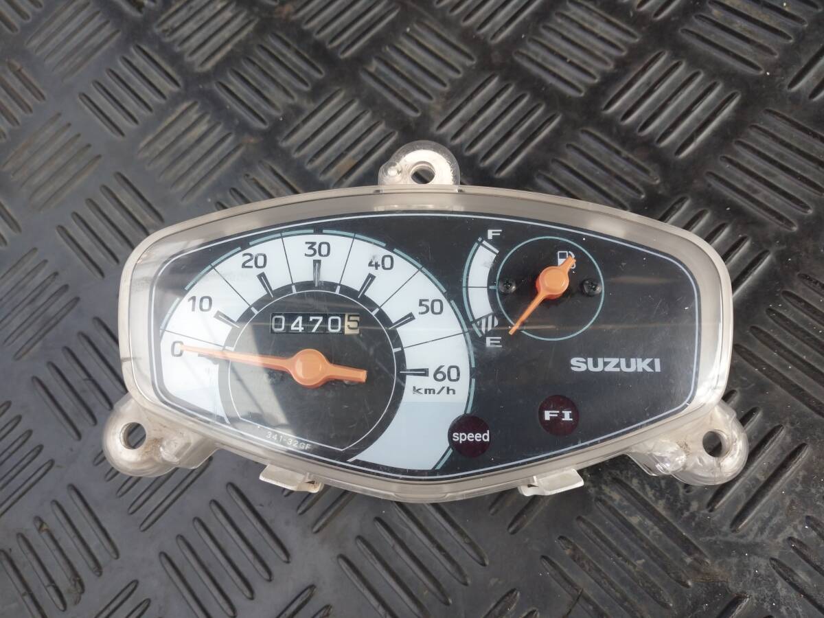 SUZUKI スズキ アドレスV50 CA44A スピードメーター ガソリンメーター ジャンク 送料無料！！ 