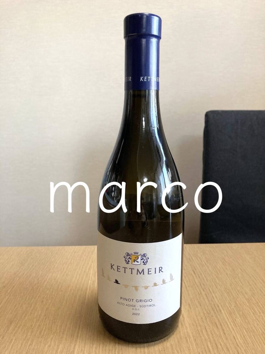 KETTMEIR ケットマイヤー2022 白ワイン ピノ・グリージョ イタリア アルトアディジェ 辛口 
