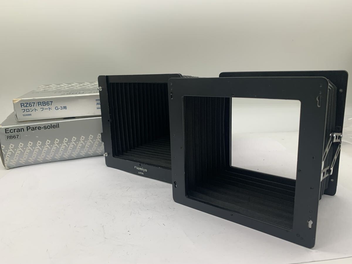 【XB0】 MAMIYA RB67用 蛇腹フード 動作未確認 Mamiya マミヤ