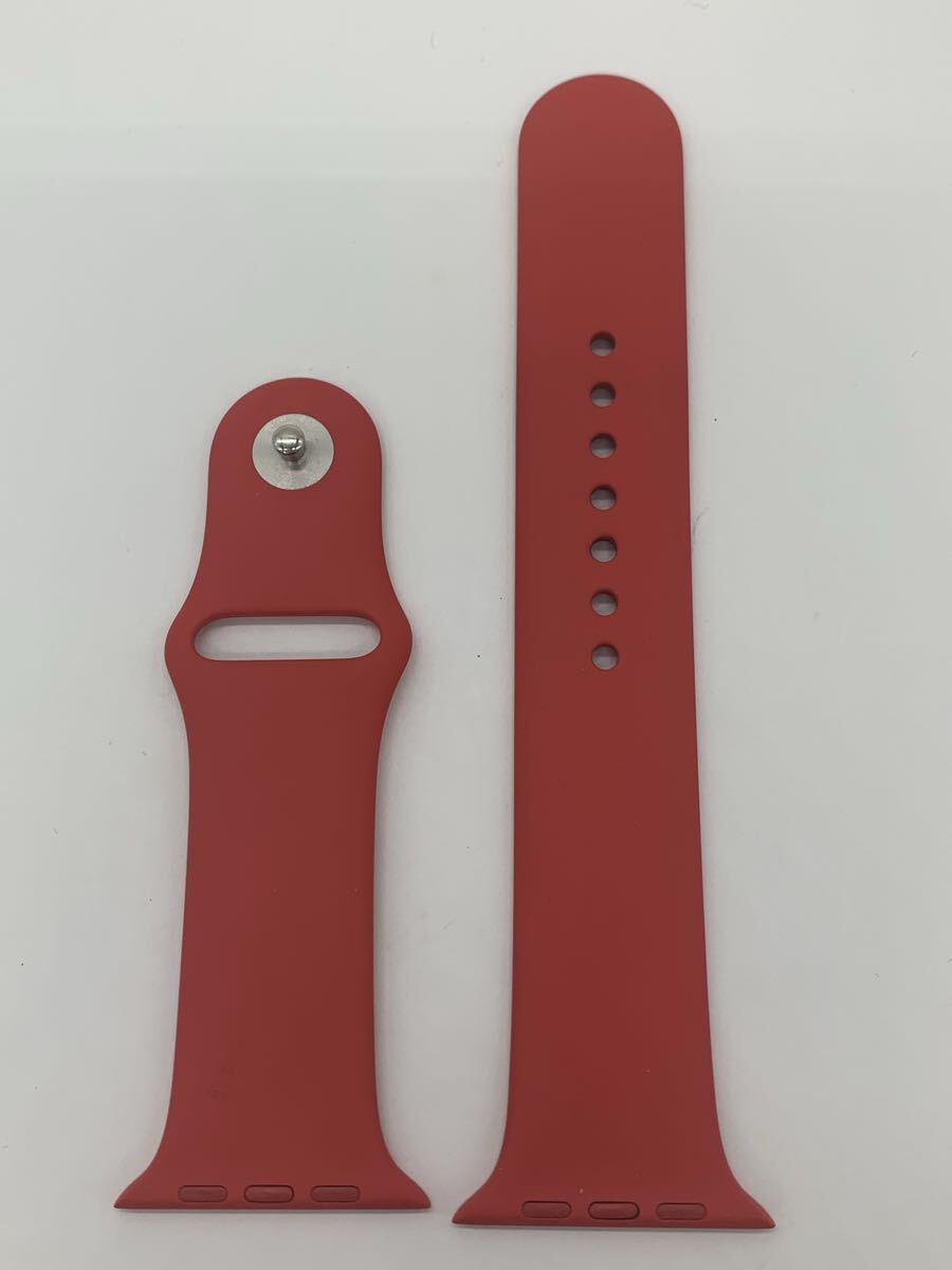 【ゆ7238】 Apple Watch アップルウォッチ バンド M/L PRODUCT 45MM レッド