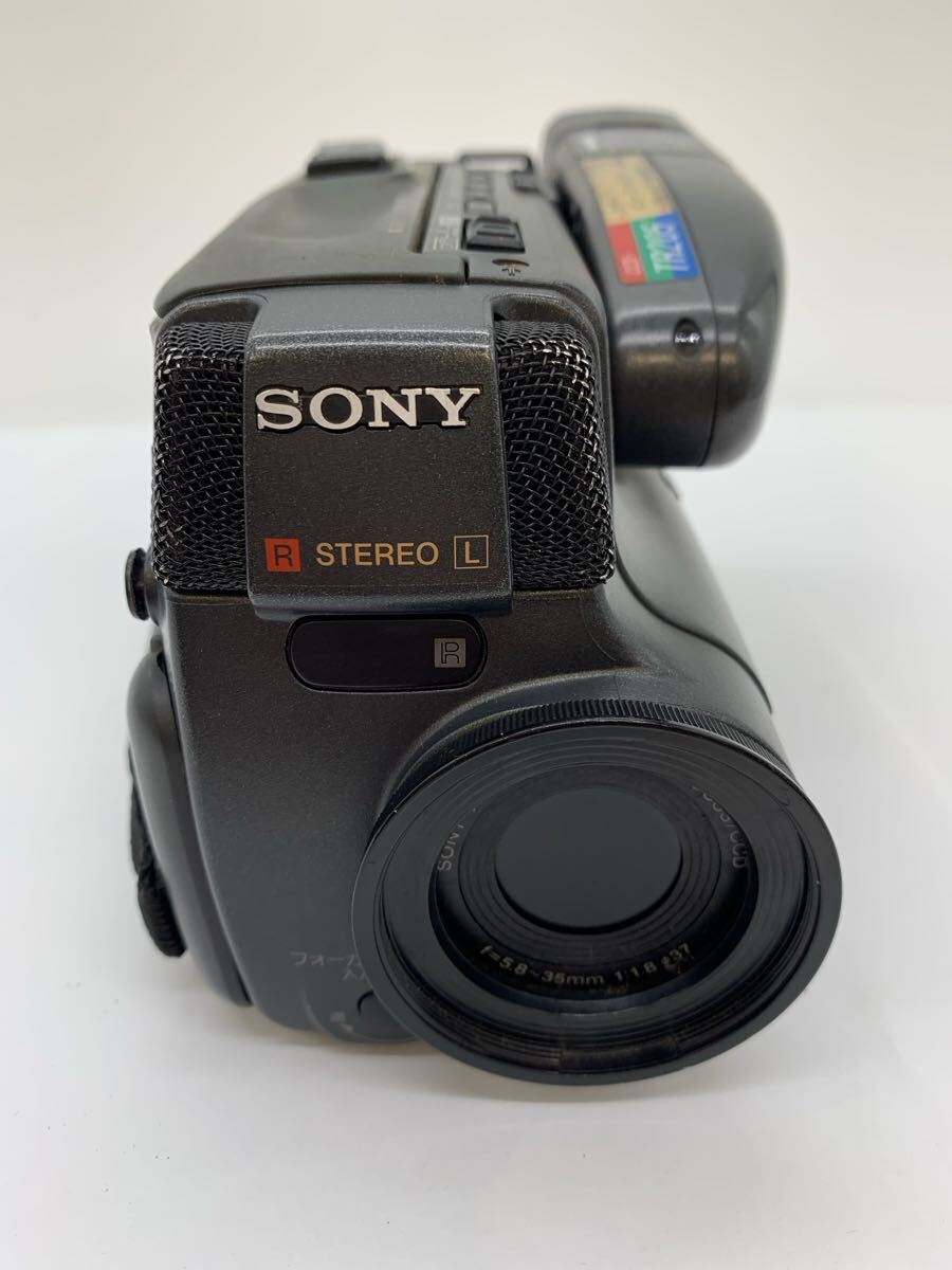 【ゆ7256】 ★一円スタート★ SONY STEREO-L NP-77H ビデオカメラ ソニー 動作未確認