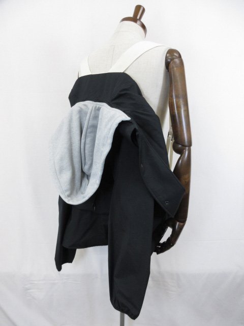 HH復刻モデル 超美品【マウンテンリサーチ】Pack Jacket MTR-2269 フード付き コーチジャケット (メンズ) XL ブラック系 ギア ★32MB5542★