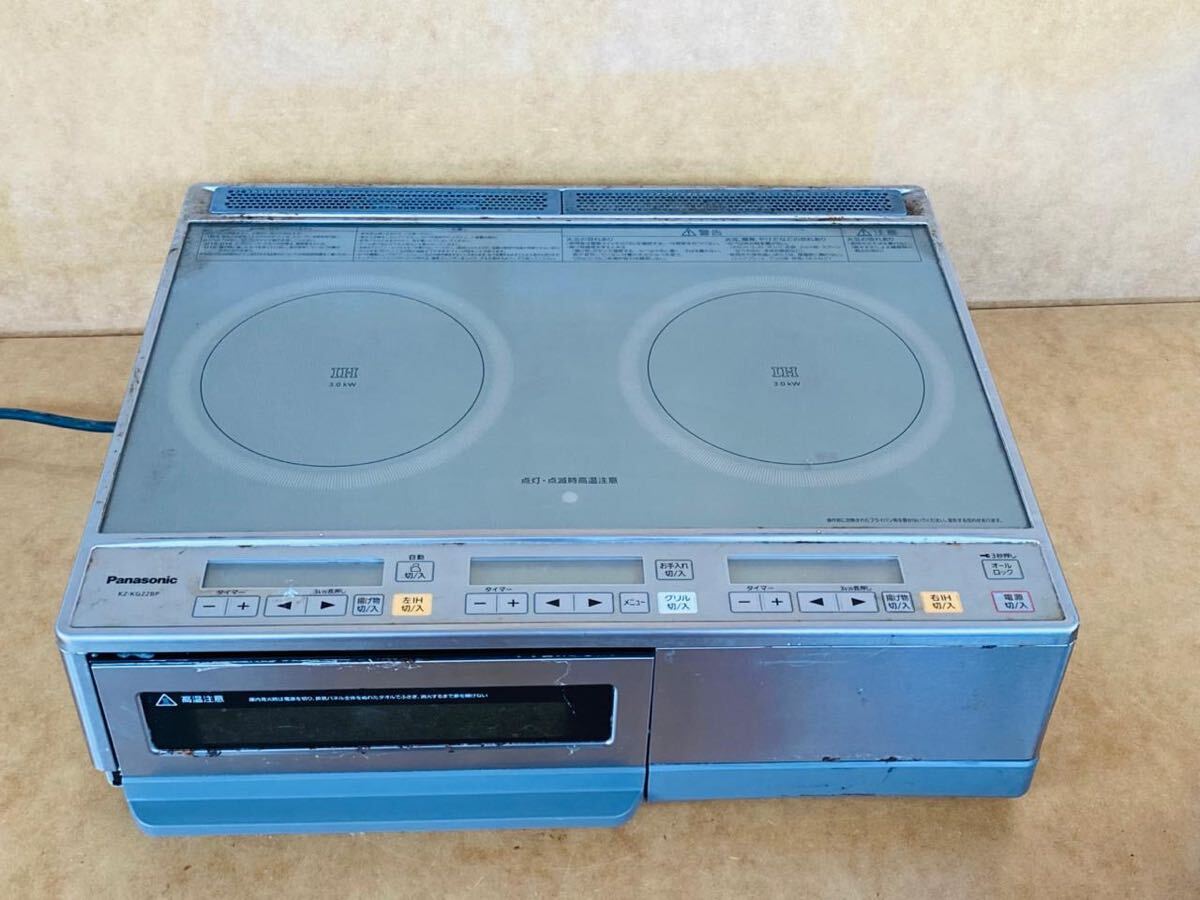 Panasonic パナソニック IHクッキングヒーター KZ-KG22BP 中古