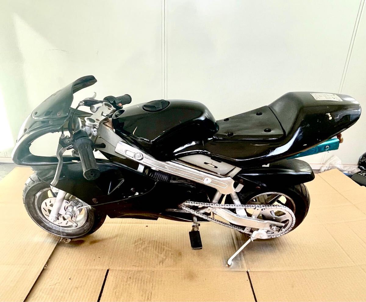 YAMAHA／ヤマハ エンジンミニレーサーバイク　YHXPB101 ブラック【動作確認済み】