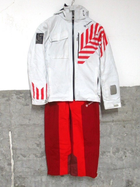 GOLDWIN ゴールドウィン BARO JACKET G11820P / BARO PANTS G31820P Sサイズ 上下セット スキーウェア 管理8H0319C-B7