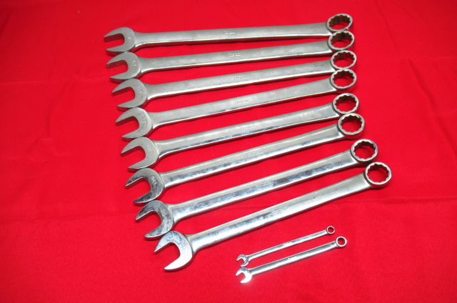 10本セット snap-on スナップオン oex 48 46 44 42 40 38 36 34 12 10 旧ロゴ コンビネーションレンチ 管理8S0327B-A5