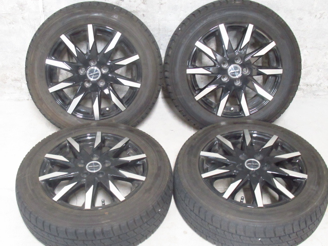 直接引取歓迎 ENKEI SMACK アルミホイール 15×6J 15インチ / GOODYEAR ICE NAVI ZEA2 185/60R15 84Q スタッドレスタイヤ 管理8H0306A-H6