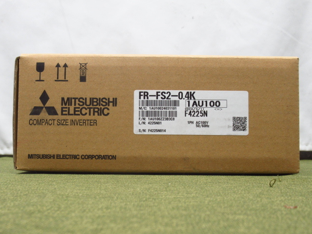 未使用品 MITSUBISHI 三菱電機 FR-FS2-0.4K 2024年製 換気送風機用インバータ 管理8H0317A-L1