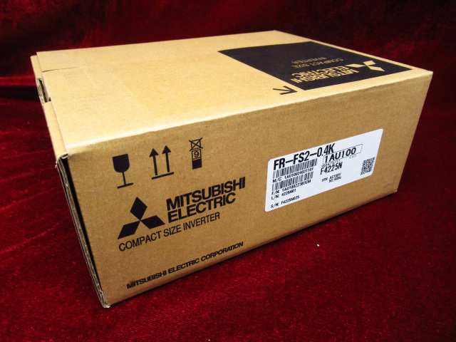 新品未開封 Mitsubishi 三菱電機 FR-FS2-0.4K インバーター 2024年製 管理8k0318G-I4