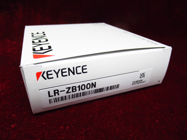 新品未開封 KEYENCE キーエンス LR-ZB100N アンプ内蔵型CMOSレーザセンサ 2025年製 管理8k0318B-I6