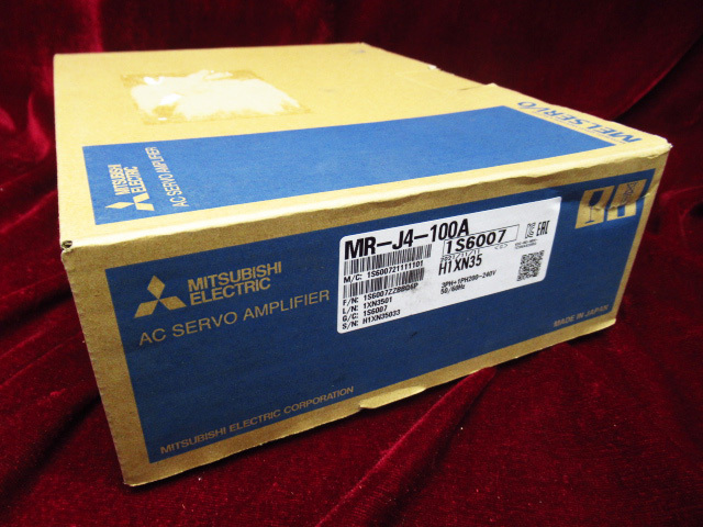 新品未使用 Mitsubishi 三菱電機 MR-J4-100A 2021年製 サーボアンプ サーボモーター 管理8k0320G-F8