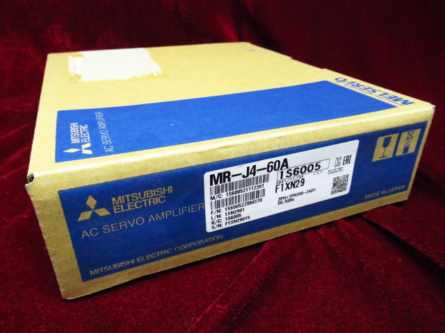 新品未使用 Mitsubishi 三菱電機 MR-J4-60A 2021年製 サーボアンプ サーボモーター 管理8k0320N-F1