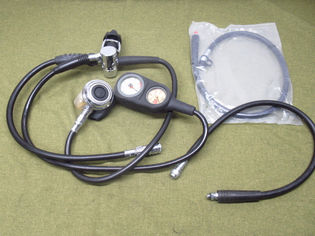 NDS 日本ダイビングスポーツ エミリオ レギュレーター suunt ゲージ ダイビング 重機材 管理8H0324D-A3