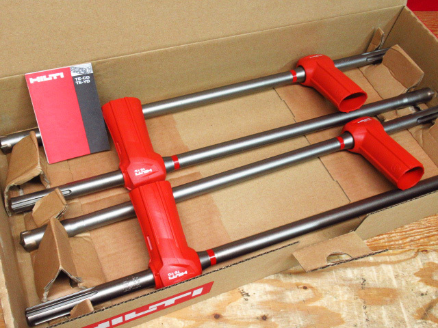 未使用品 HILTI ヒルティ TE-YD 20mm 20/59 MP4 ホロードリルビット 4本セット 工具 管理8k0326A-J3