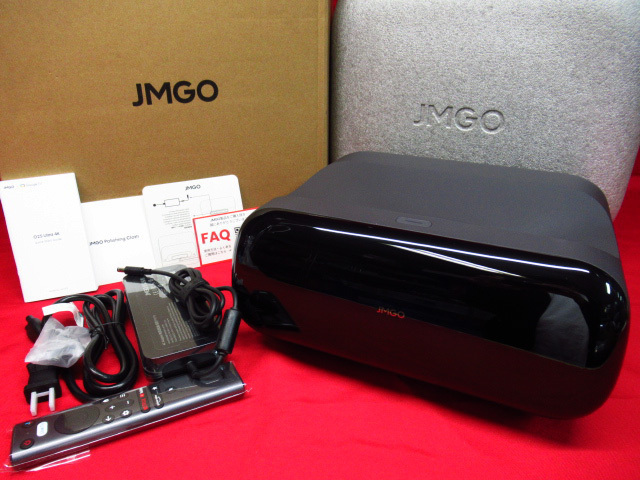 ほぼ未使用 美品 JMGO O2S Ultra 4K 超短焦点 3色レーザープロジェクター 管理8k0330A-H8