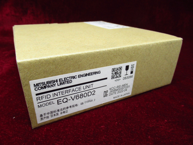 新品未使用 Mitsubishi 三菱電機 EQ-V680D2 RFIDインタフェースユニット 2022年 管理8k0330L-I3