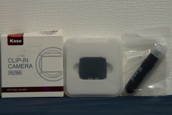 ＜Sony α6700＞Kase （カセ）CLIP-IN（内蔵型） ND8フィルター KA-CLIPSOA67-ND8 ※注意事項あり＜カメラNDフィルタ＞