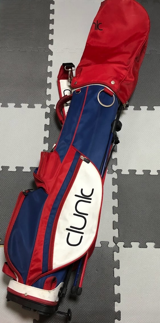 CLUNK クランク キャディバッグ ゴルフバッグ 中古・現状品