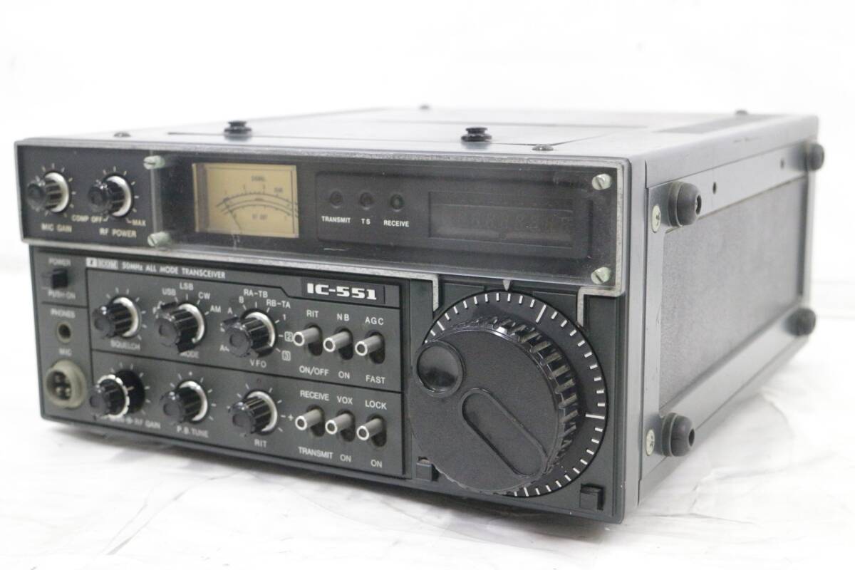 ジャンク品 アイコム IC-551 オールモード トランシーバー ICOM アマチュア 無線機 IT6SSJJWGHN0-D-F02-byebye