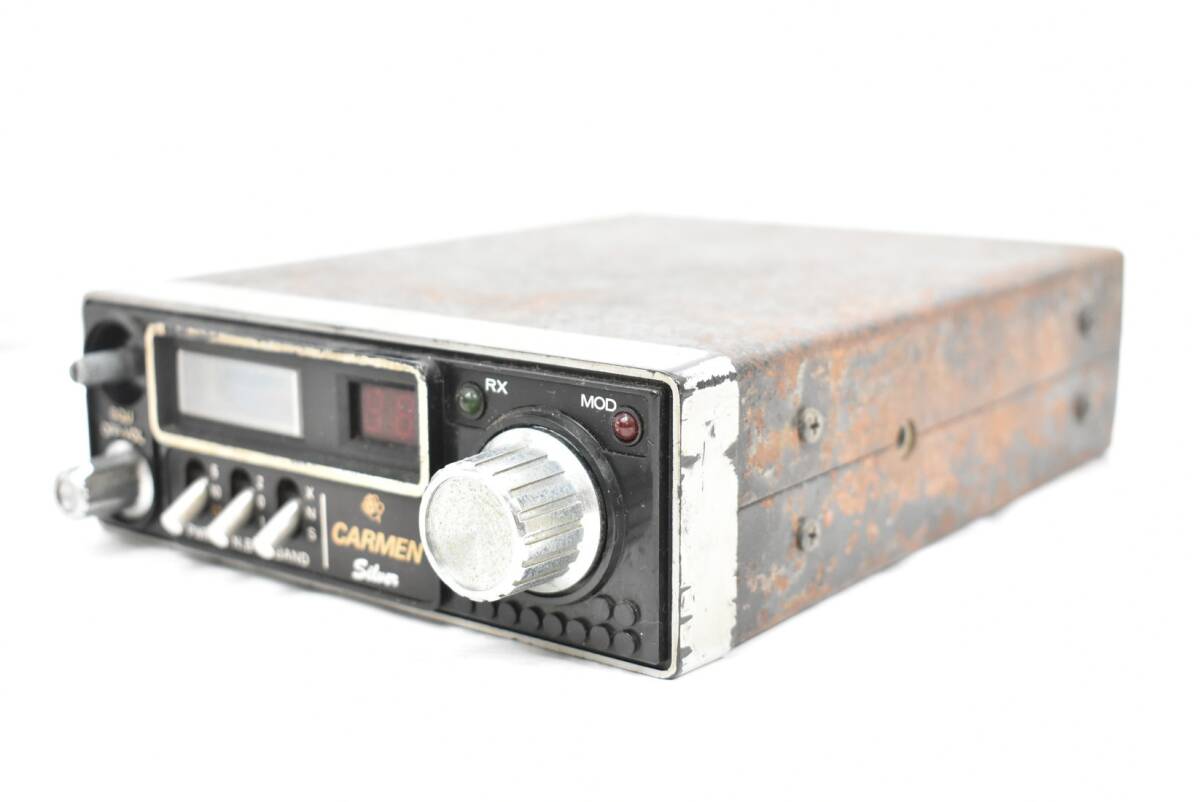 現状品 CARMEN Silver CB無線機 アマチュア無線 カルメン シルバー IT6B7A106B6S-D-V00-byebye