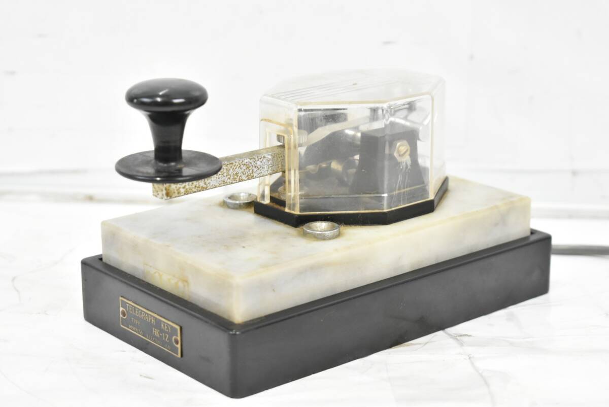 現状品 電鍵 HI MOUND HK-1Z モールス信号 発信機 アマチュア ハイモンド 無線機 IT1IEOTVM96G-D-J03-byebye