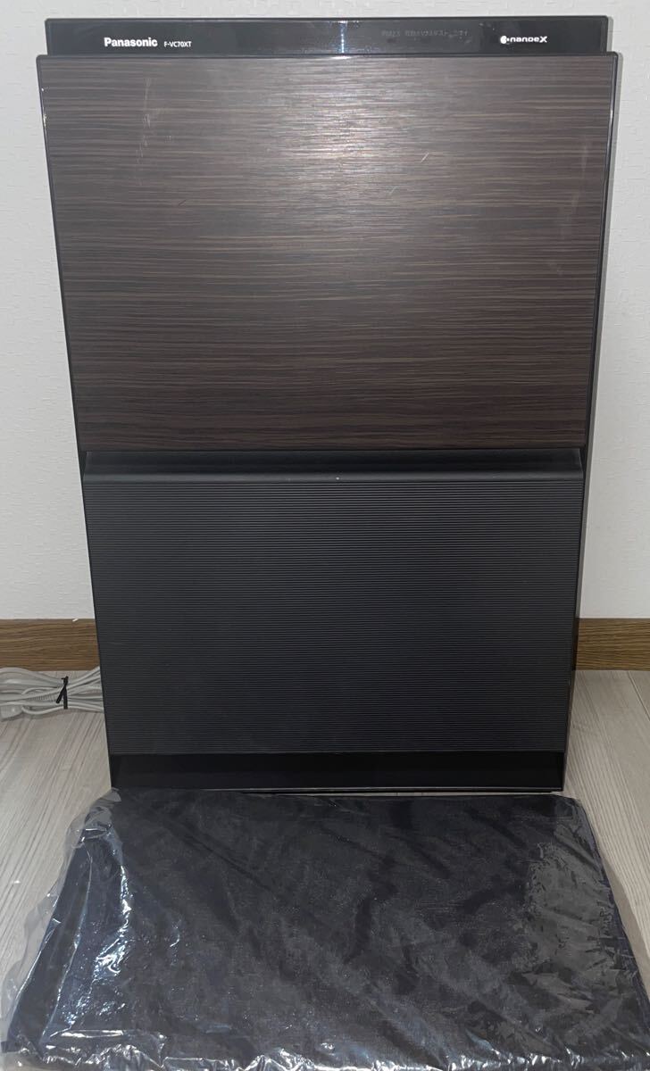 未開封フィルター付き　Panasonic パナソニック F-VC70XT 加湿空気清浄機 木目調 31畳