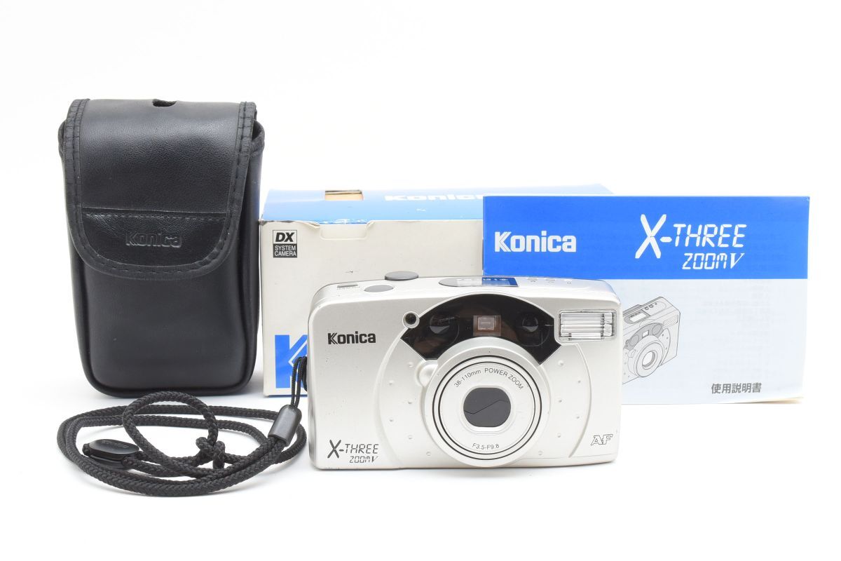 V021061★コニカ konica X-THREE zoom V 元箱