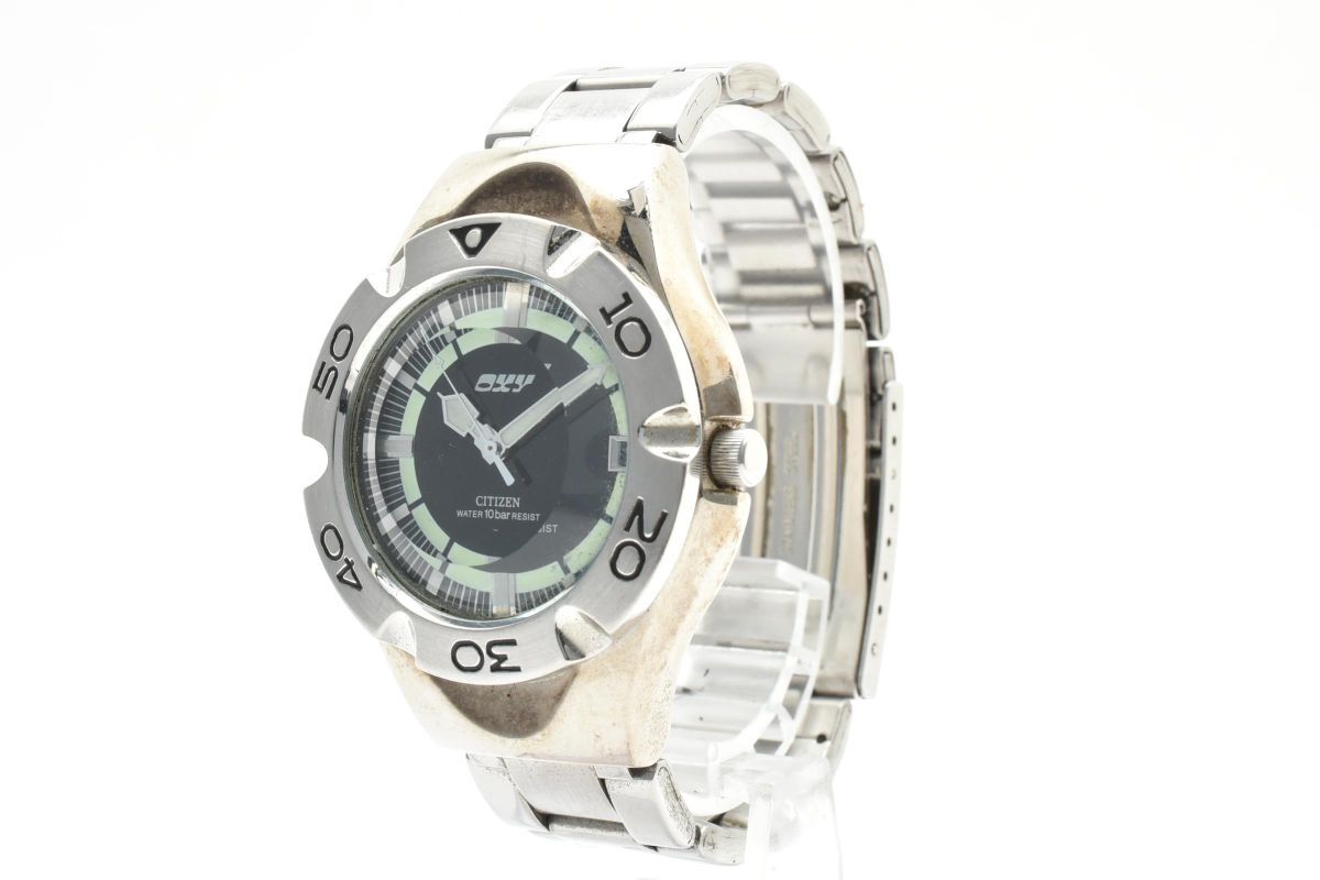 V020491★CITIZEN 5518 L16649 OXY 時計