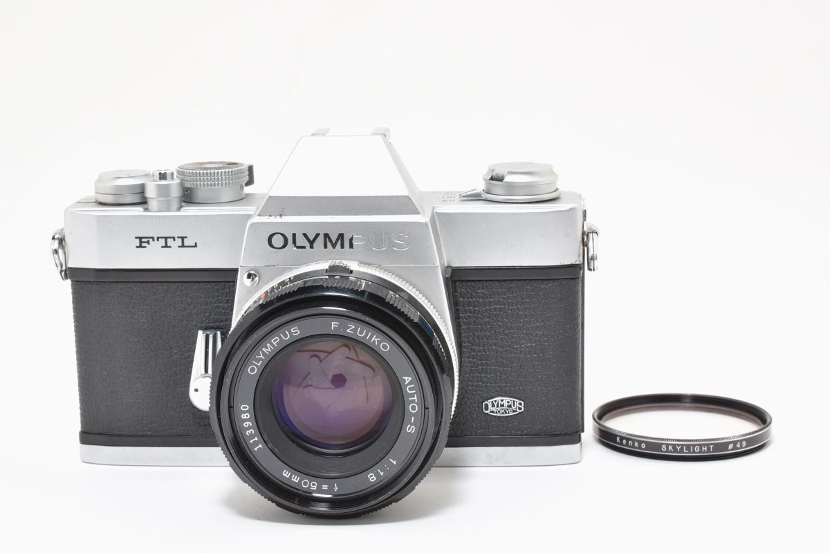 IK030310★オリンパス OLYMPUS FTL auto-s 50mm F1.8 レンズセット