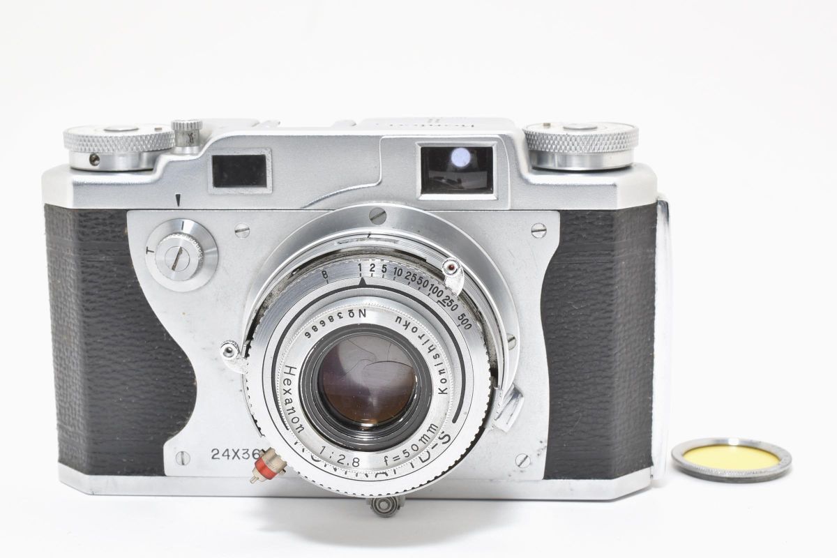 IK030309★コニカ Konica ii hexanon 50mm F2.8 レンジファインダー