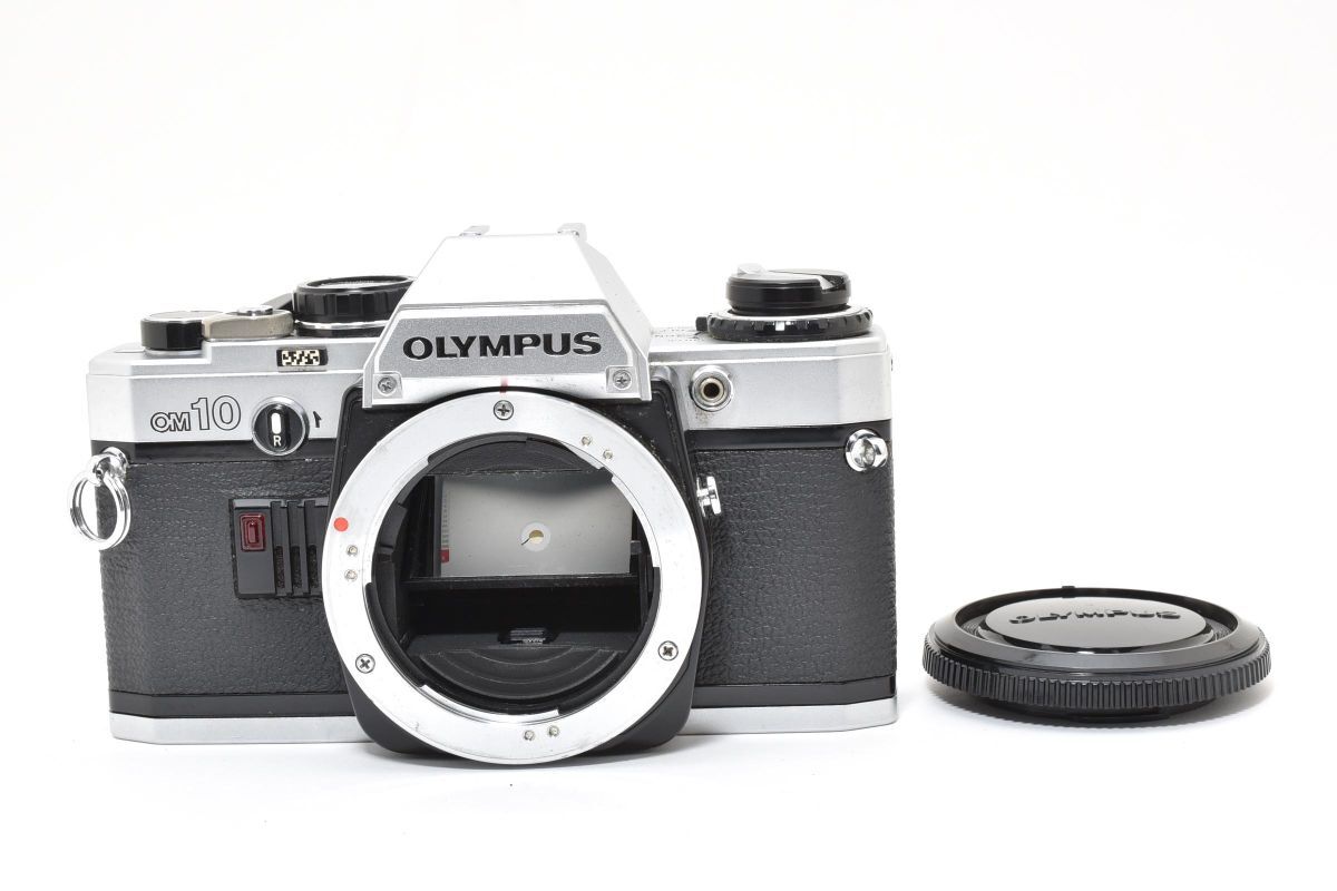 IK030199★オリンパス OLYMPUS OM10 シルバー ボディ