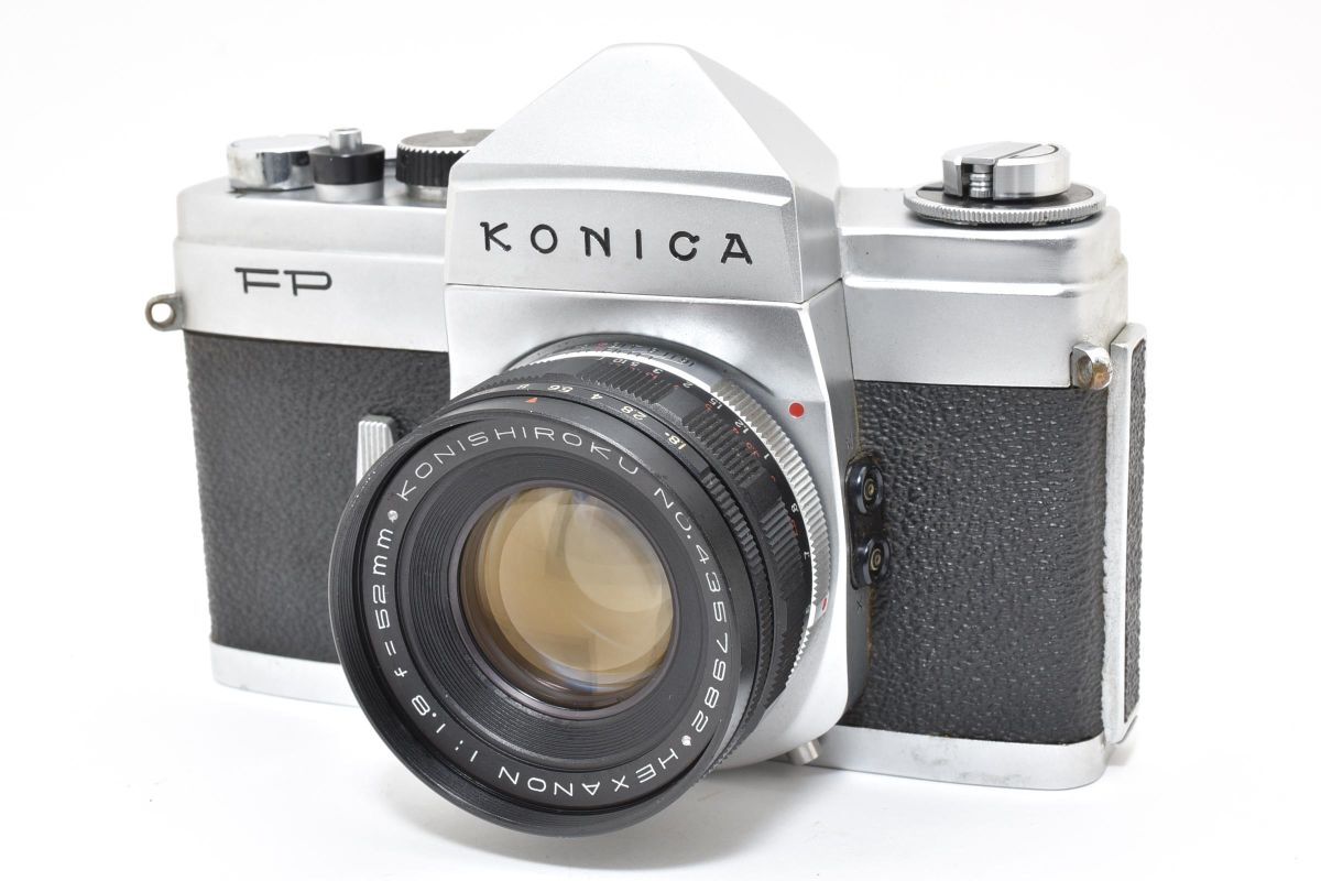 IK030197★コニカ Konica FP hexanon 52mm F1.8 レンズセット