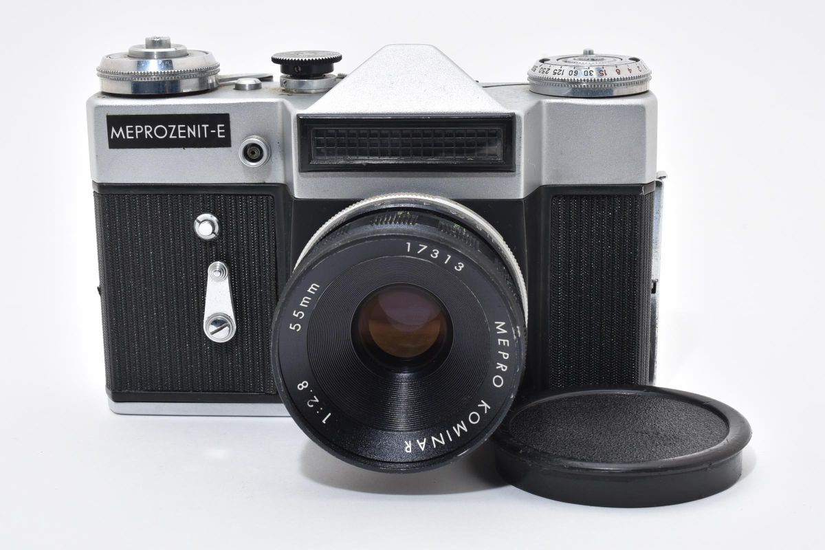 IK030175★ゼニット Meprozenit-E kominar 55mm F2.8 レンズセット