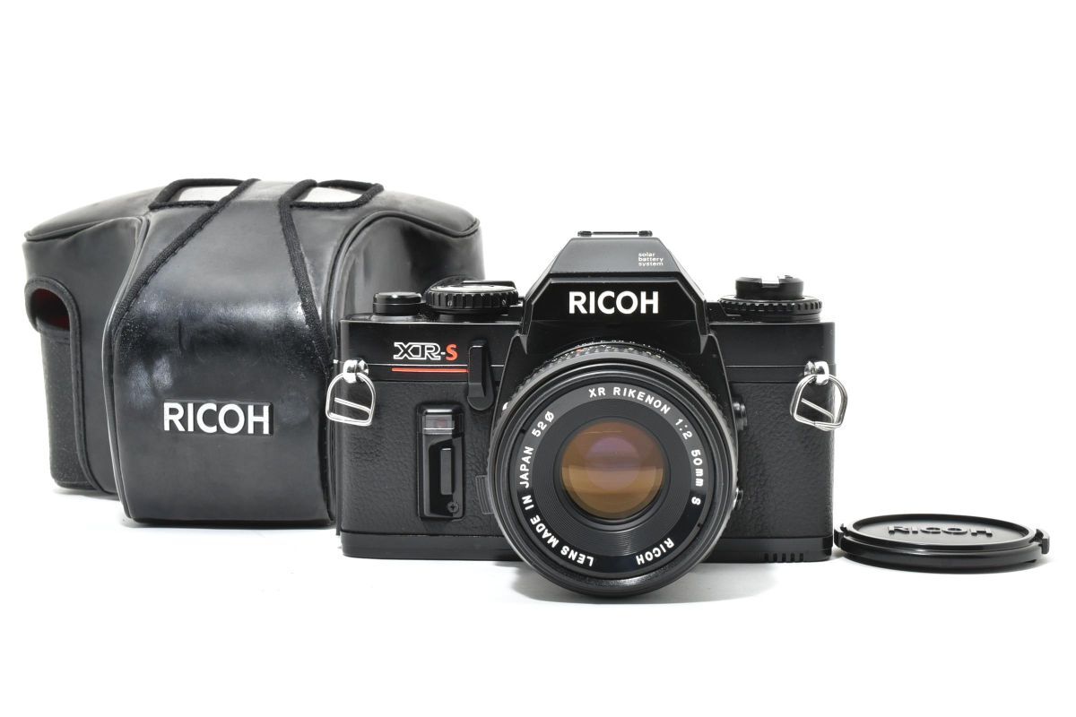 IK030244★リコー RICOH XR-S RIKENON 50mm F2 S レンズセット