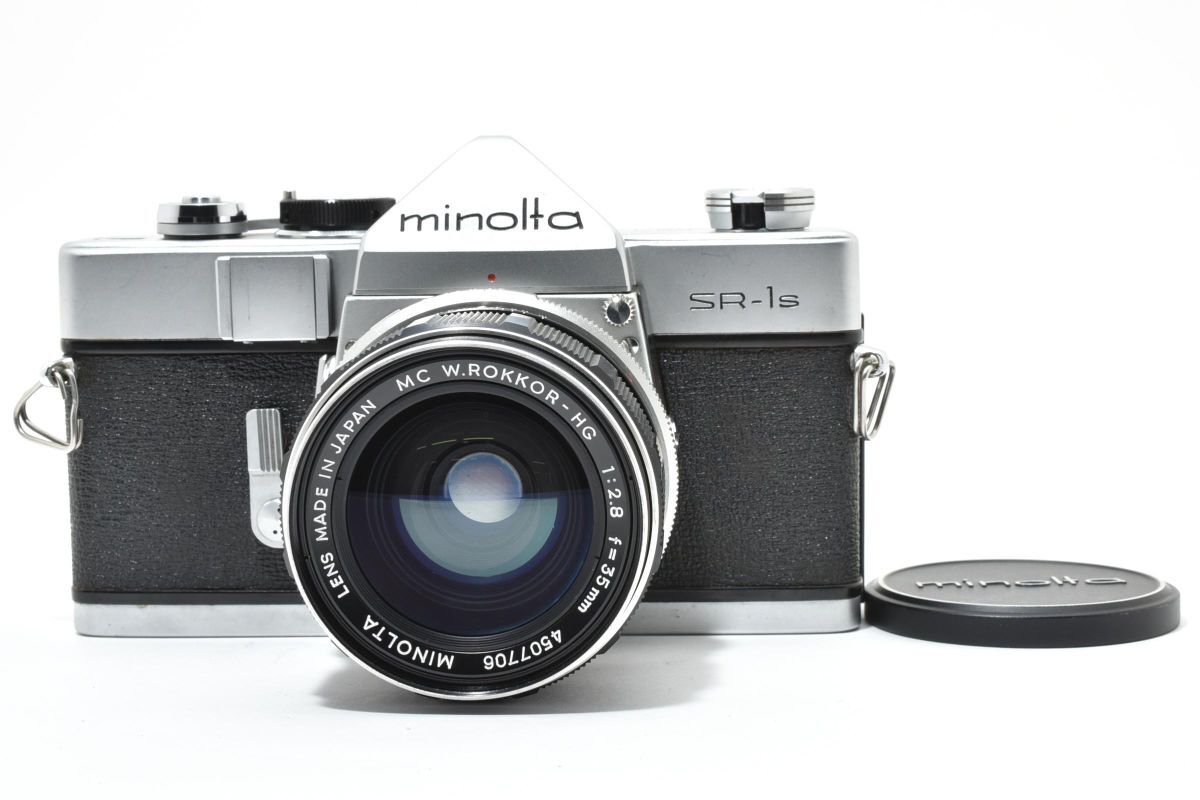 IK030233★ミノルタ MINOLTA SR-1s MC W.ROKKOR HG 35mm F2.8