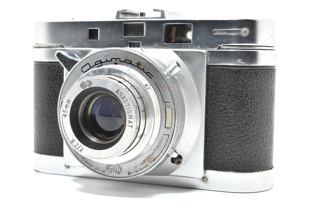 IK030255★Ogimatic オジマティック フィルムカメラ AGILUX ANASTIGMAT f/2.8 45㎜ made in England