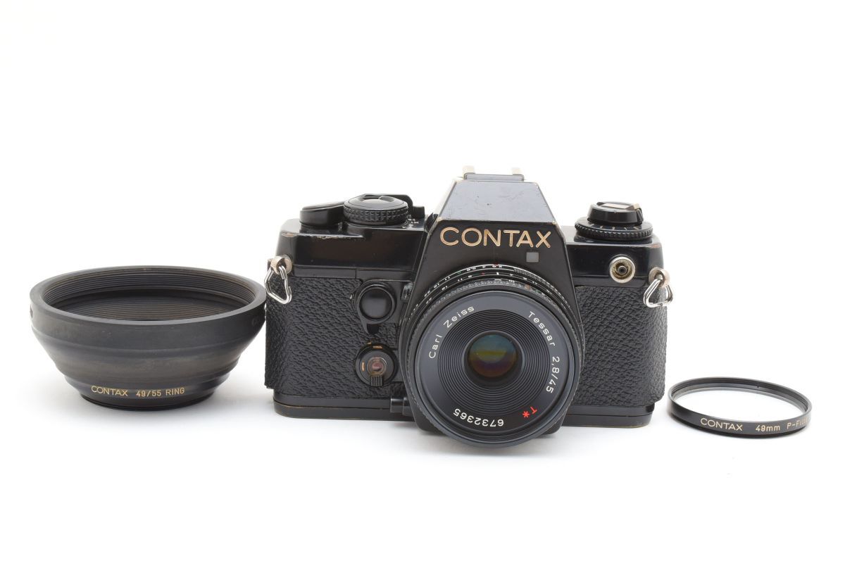 IK030043★CONTAX コンタックス 139 QUARTZ Tessar 45mm F2.8 AEJ