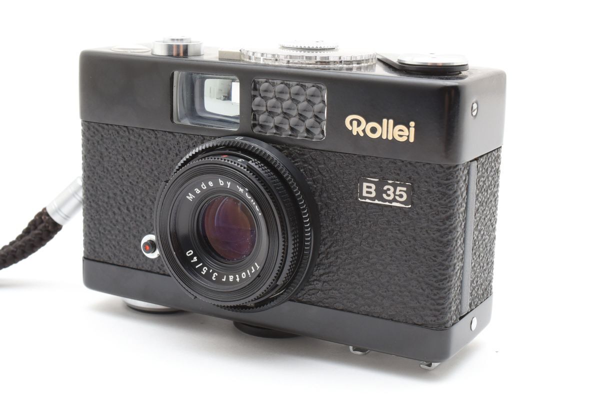 IK030030★Rollei ローライ B35 Triotar 40mm F3.5 ブラック SINGAPORE