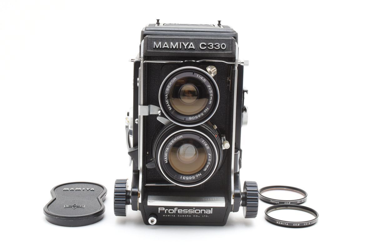 IK030010★MAMIYA マミヤ C330 SEKOR 55mm F4.5 二眼レフ