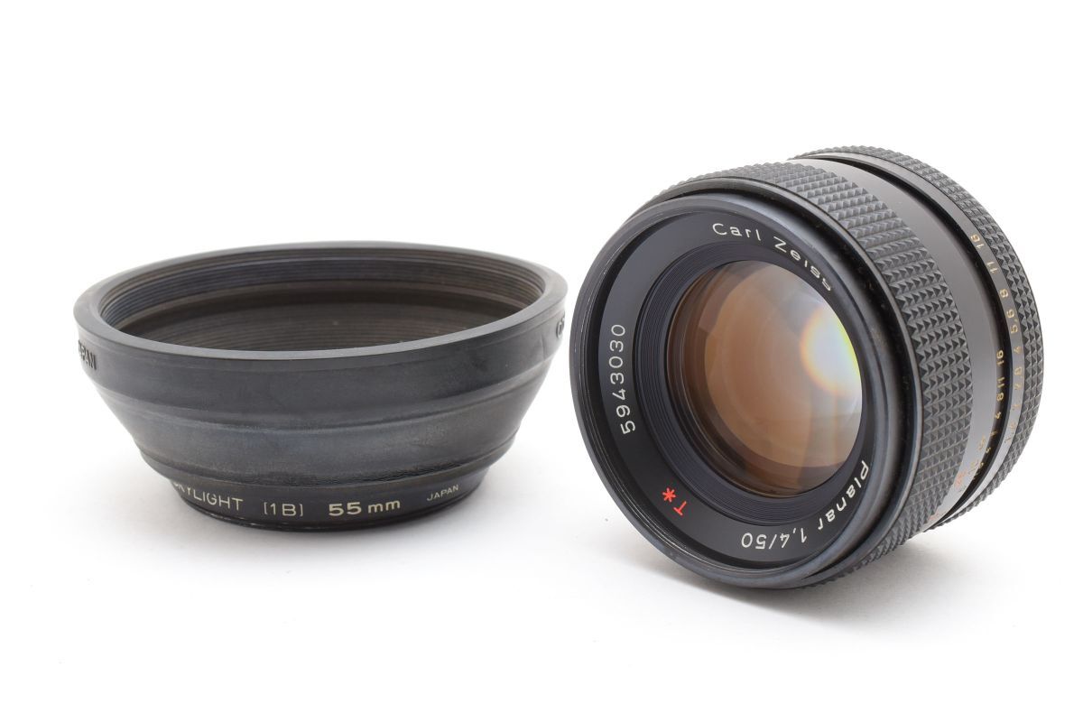 IK030007★CONTAX コンタックス Planar 50mm F1.4 AEJ